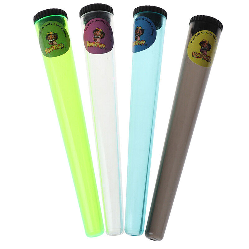 Joint Holder Cone Holder Air Tight Plastic Rolling Tube Pack of 5 Choose  Your Colour 
