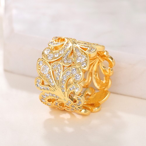 Gorgeous 925 Silver Filled Ring Cubic Zirconia Women Wedding Jewelry Size 6-10 - Picture 24 of 32