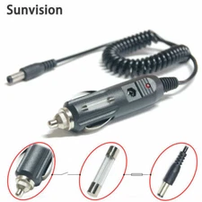 12V 24V Car Cigarette Lighter Power Charger Cord Adapter Cable DC Plug 2.1mm