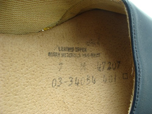 original store stock shoes -- unused in box - JARMAN navy SUZANNE 7 M in box - Picture 8 of 9