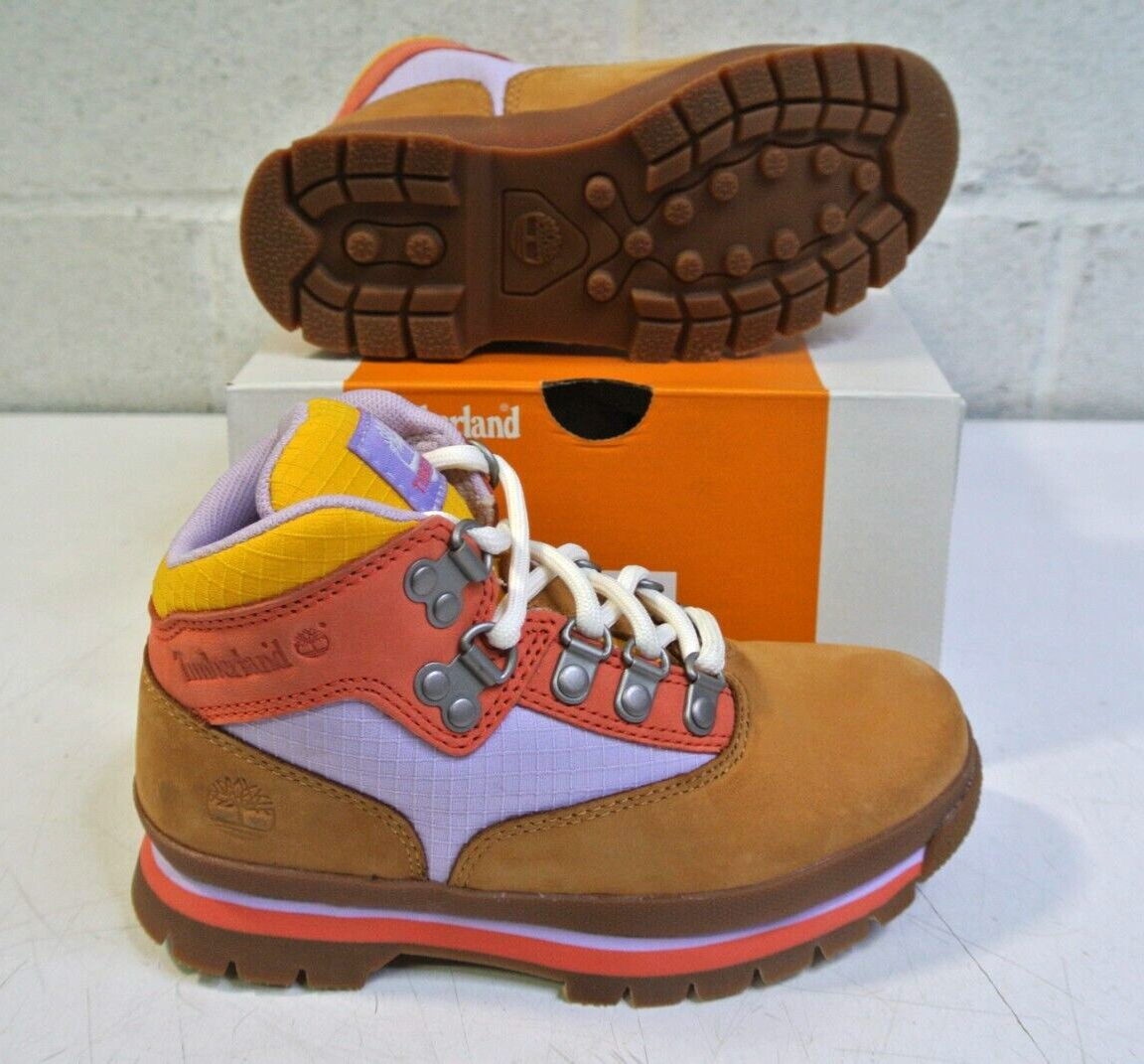 Timberland TB0A274954 Euro Hiker Lace Up Boots for Youth Size 13.5