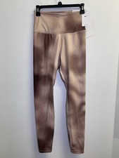 Nike One Smokey Mauve Printed High-Rise Training Leggings Women's XS Full Length