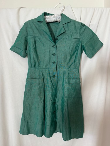 Vintage 40s 50s Girl Scout Dress (EL) - Picture 4 of 6