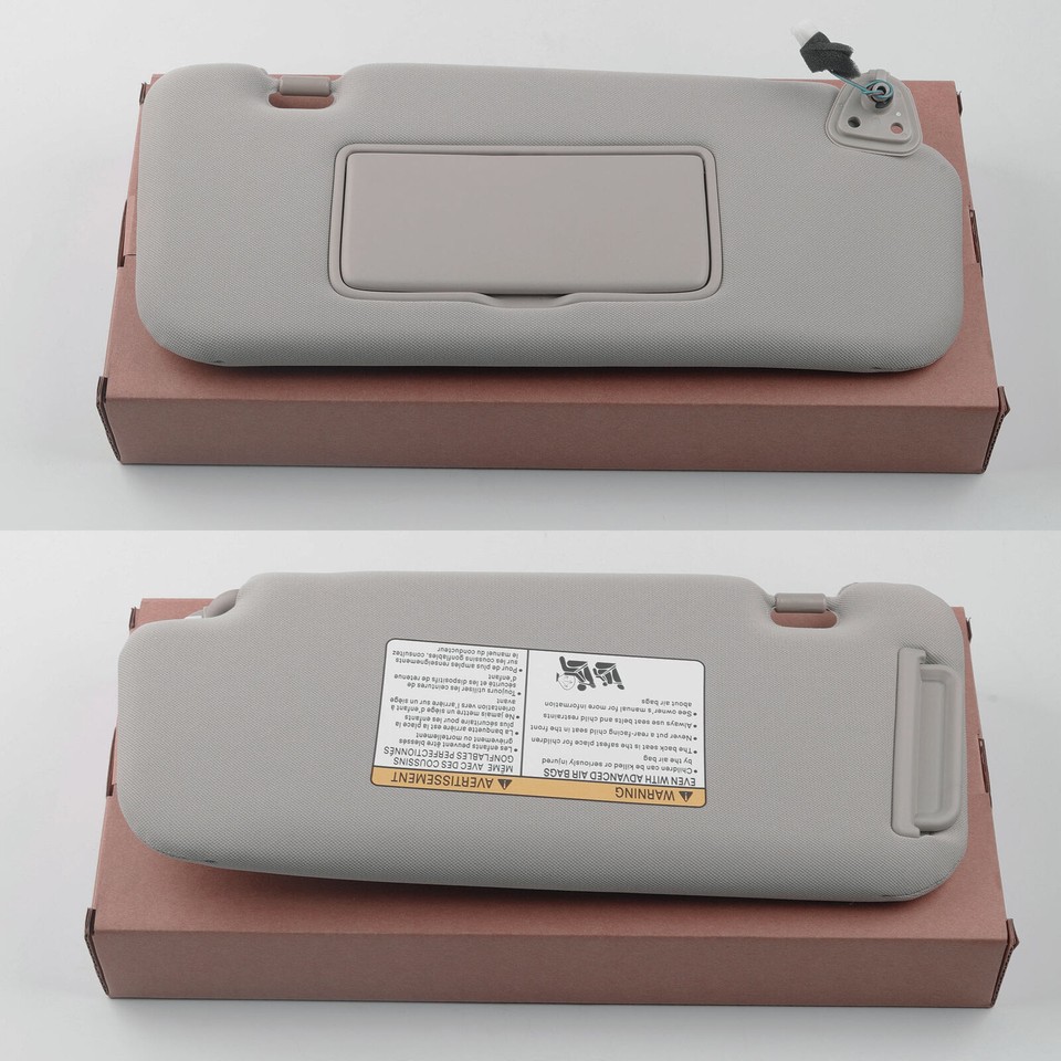 Gray Right Passenger Side Sun Visor for Nissan Murano 20092014 96400