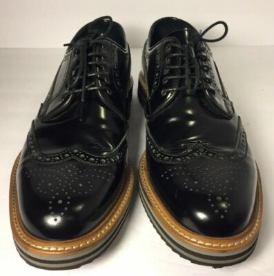 Jared Lang Detail Toe-cap oxford Shoe Jared Lang Leather Dress Shoe Men main image 4