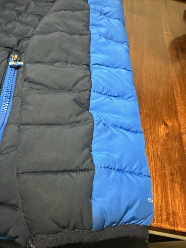 Columbia Omni Heat Hooded Jacket Blue/Navy Children’s Sz Lg 14/16 - Picture 4 of 6