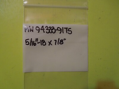 のん 1 NOS OEM Harley Davidson Smooth Socket Hd Screw 5/16