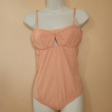 We are HAH Copper Rose Under the Wire Bodysuit Medium