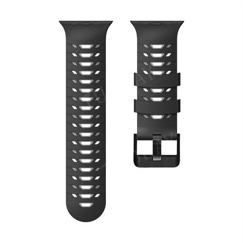 Für Apple Watch Series Ultra 10 9 8 7 SE 6 iWatch 49mm Silikon Sport Armband Band - Bild 77 von 204