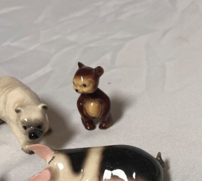 熊　Hagen Renaker Hagen Renaker Animal Miniature Figurines Can Combine shipping Cats