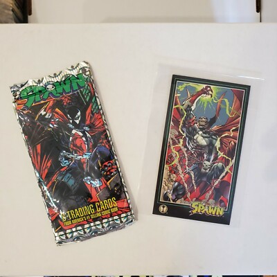 1995 SPAWN TRADING CARDS NEW 8 CARDS PER PACK PLUS BONUS