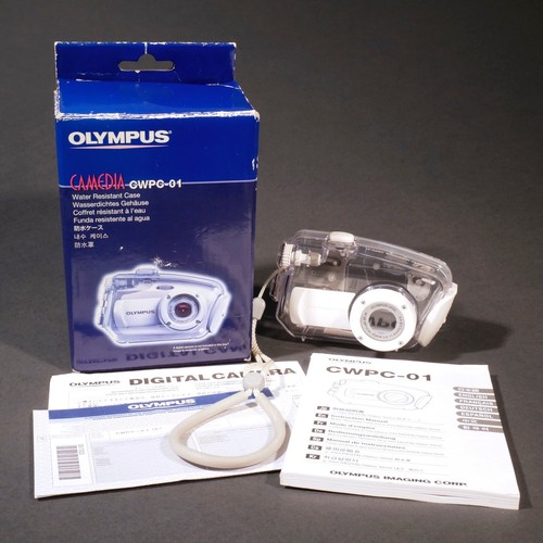 Olympus Camedia CWPC-01 custodia subacquea * Mju Mini / Mju Mini S - Foto 5 di 6