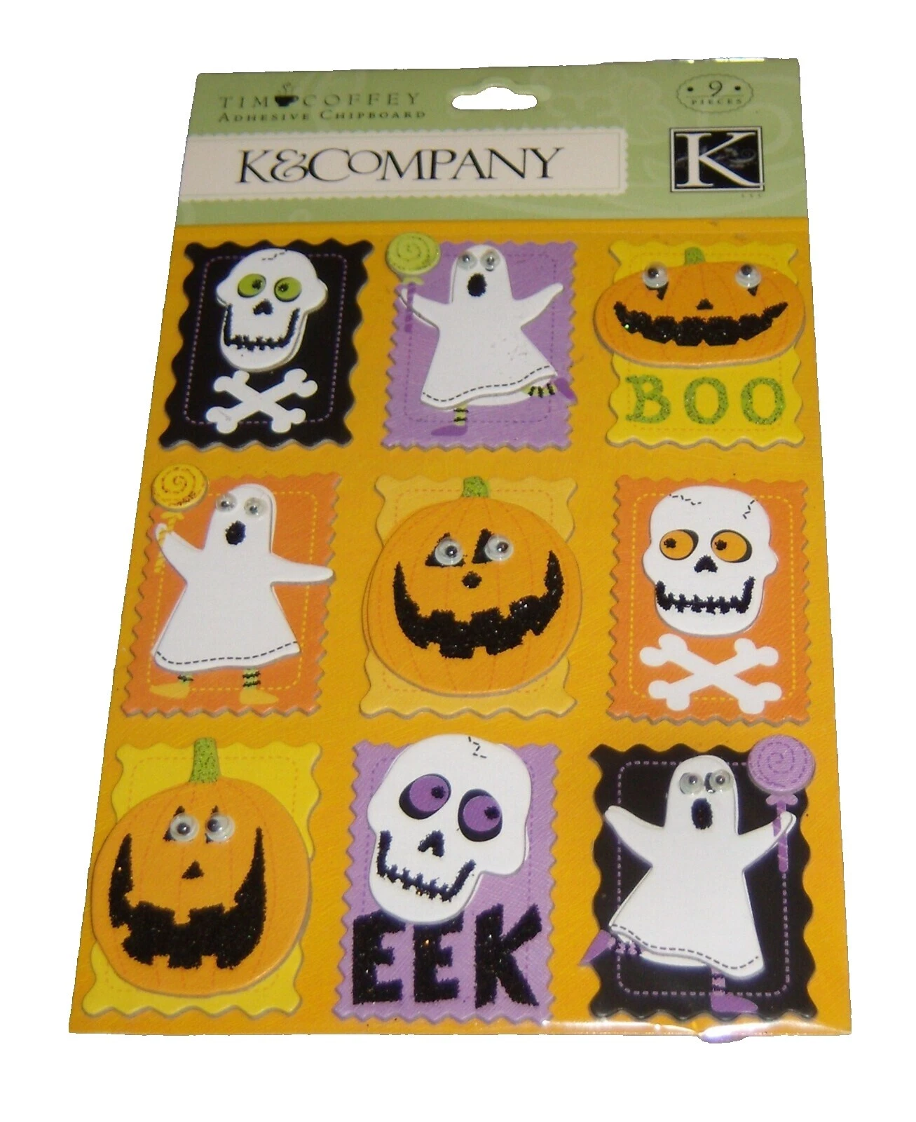 Adesivos para scrapbooking K & Company Halloween