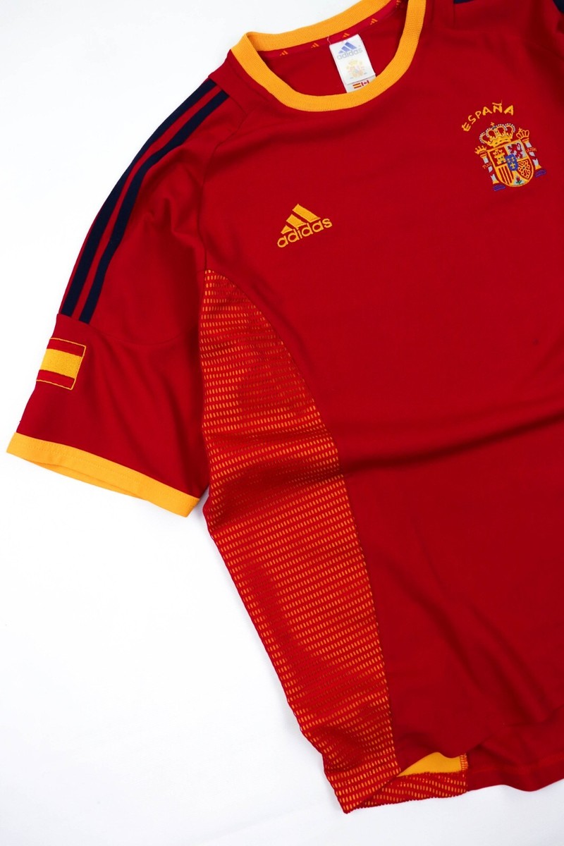 Adidas Vintage 00s ClimaLite 2002 Spain Soccer Team 10 Tristan