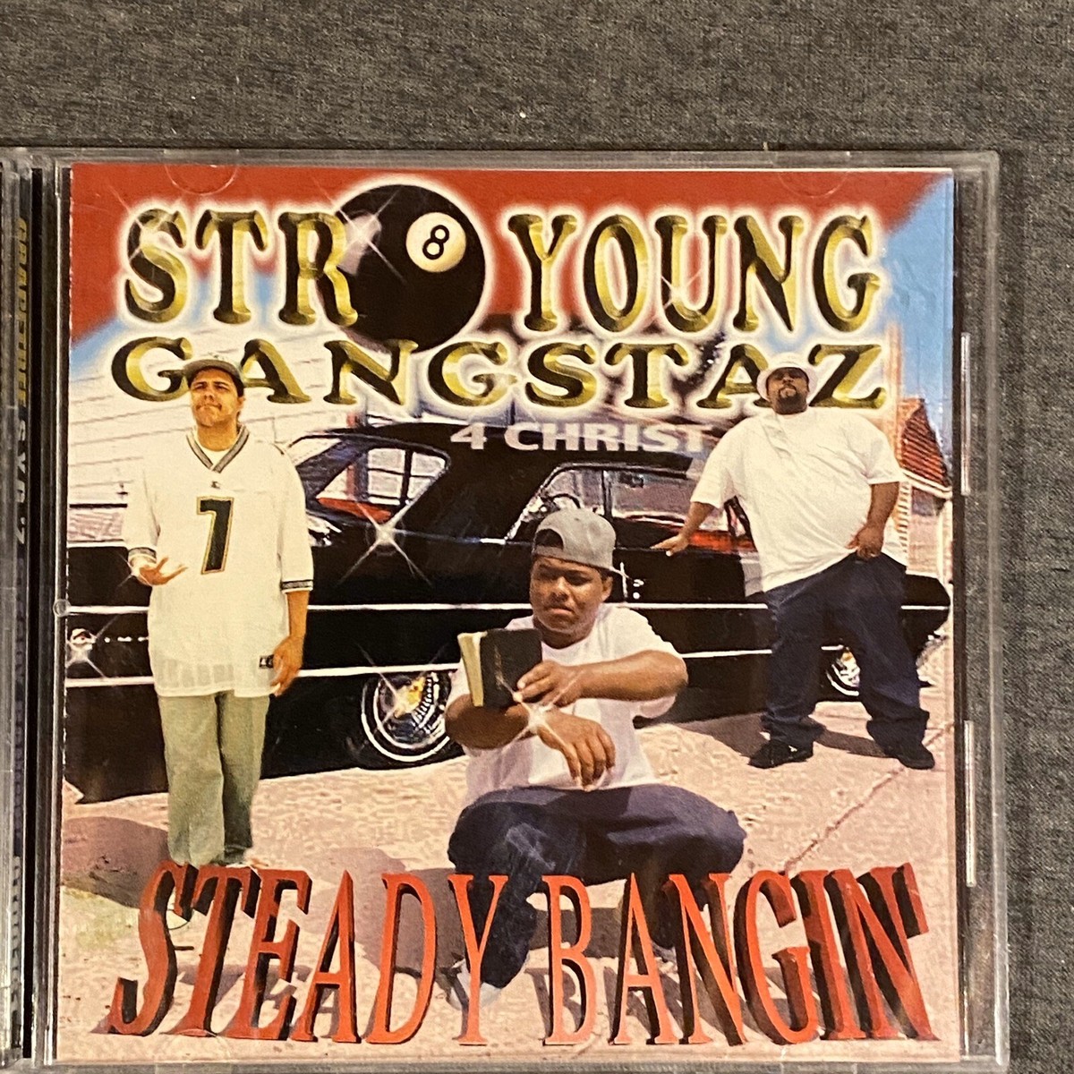 STR8 Young Gangstaz - Steady Bangin' (CD, 1998, Grapetree