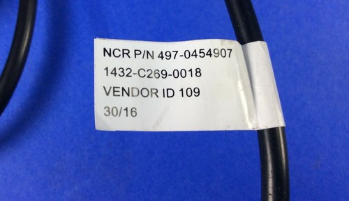 NCR Cash Drawer Cable for 2181-2105 NCR P/N: 497-0454907 - Picture 2 of 3