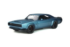 Dodge Charger Sema Concept 1968 Blue Poly Gt Spirit Gt841 1/18 999 Pieces Resin