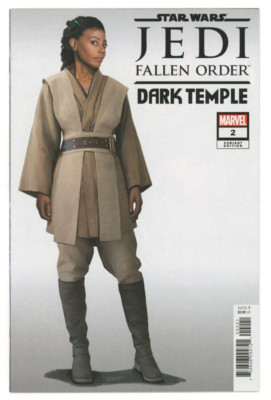 Marvel Comics STAR WARS JEDI FALLEN ORDER DARK TEMPLE #2 1:10 Game Variant Cover