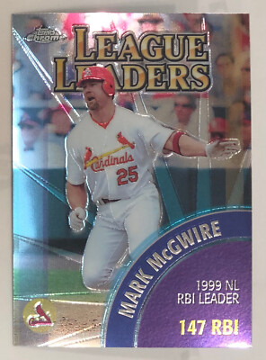 2000 Topps Chrome - Mark McGwire - Manny Ramirez - #463 - Cardinals - NrMt-Mt