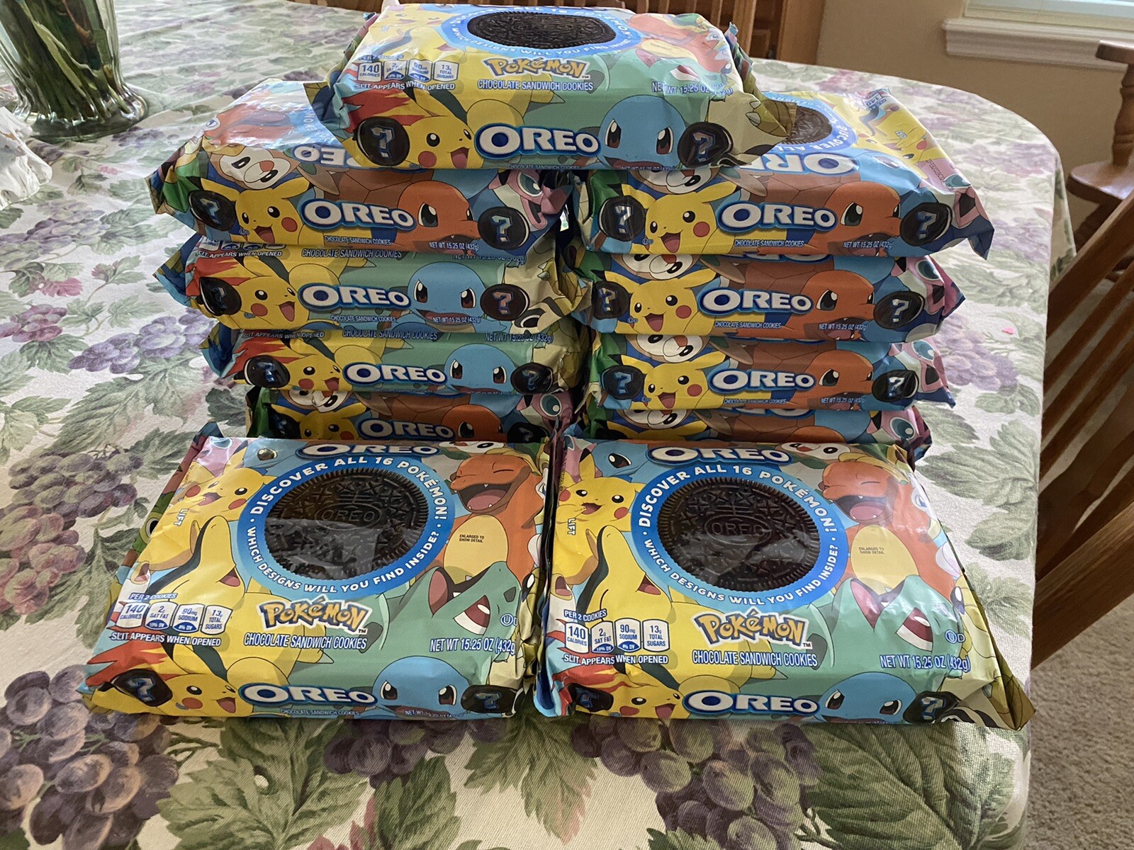 New NABISCO Oreo Pokemon Cookies LIMITED EDITION In Hand Ready to Ship ...