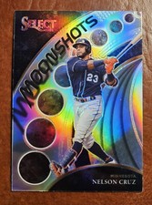 2021 Panini Select Moonshots Holo Nelson Cruz #MS-7