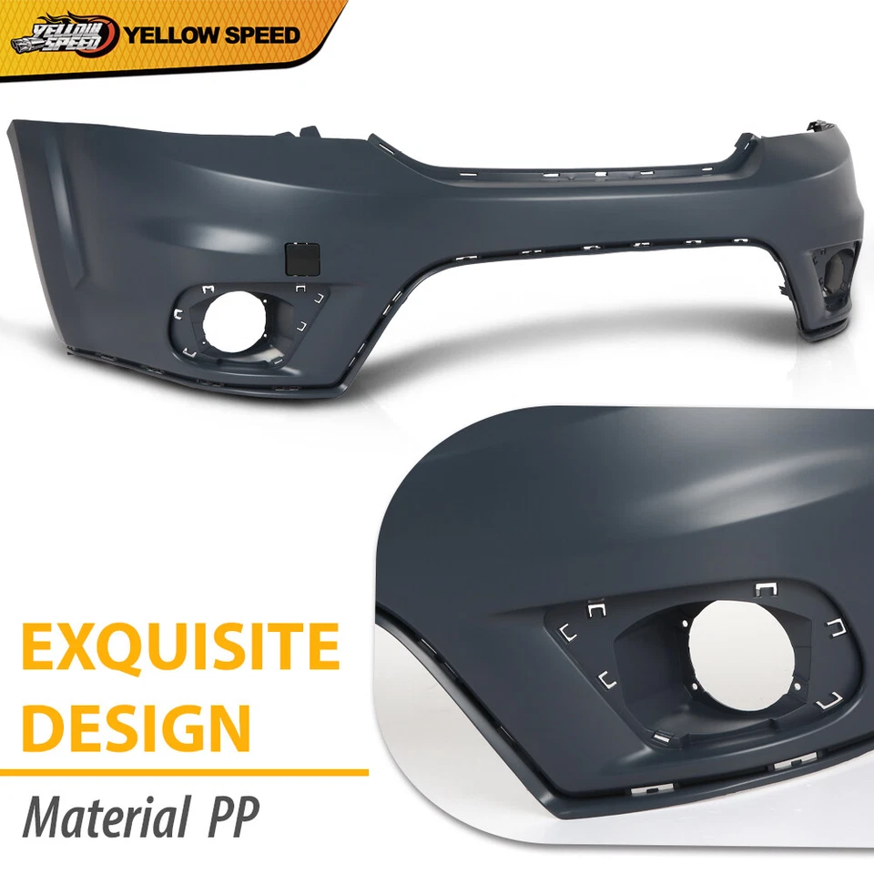 Подходит для 2011 2012-2018 Dodge Journey Sport передний бампер чехол с отверстиями противотуманных фар - Изображение 4 из 4