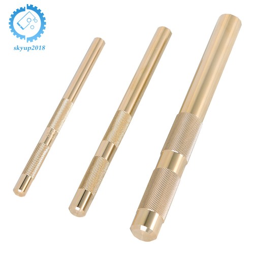 Munirater 3-Pack Brass Drift Punch Set - Knurled Roll Pin Punches 3 - View #3