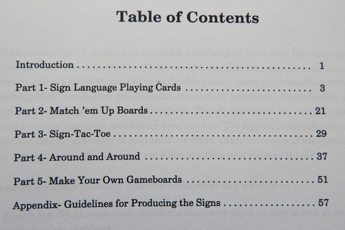 Signsation! Games for Teaching Sign Language Instructional teacher's tools - Picture 4 of 10