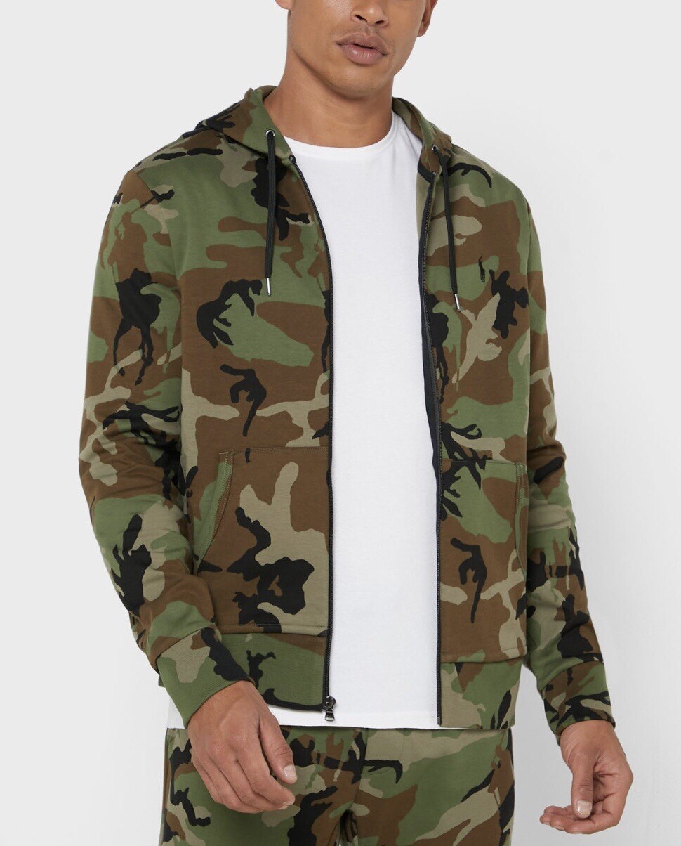 polo hoodie camo