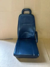 Cutaway Shuttle Bus Seats Blue Vinyl - SEAT ONLY  *SHIPPING OPTIONS AVAILABLE*