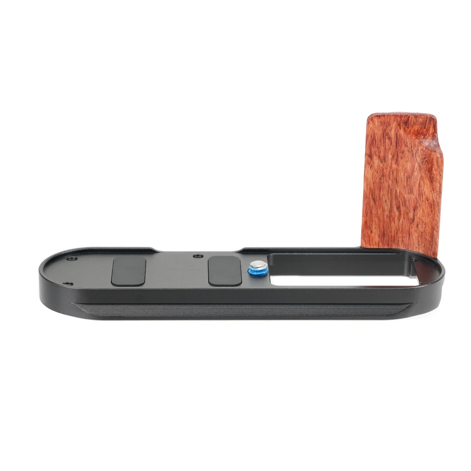 Wooden L-Bracket Grip with Quick Release Plate for Leica X1 X2 Camera Arca Swiss - Image 2 of 4