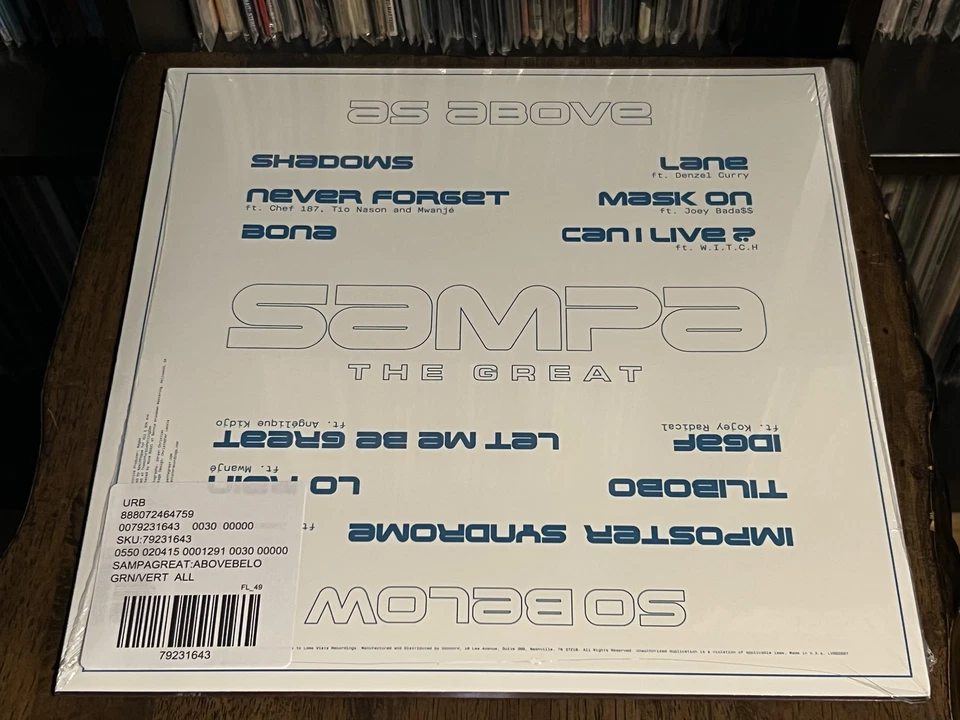 Sampa The Great - As Above So Below (LP, Album, Ltd, Lim) (Mint (M)) - 310227657 - Image 2 of 2