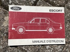 Libretto uso e manutenzione FORD ESCORT - 1973 - Originale