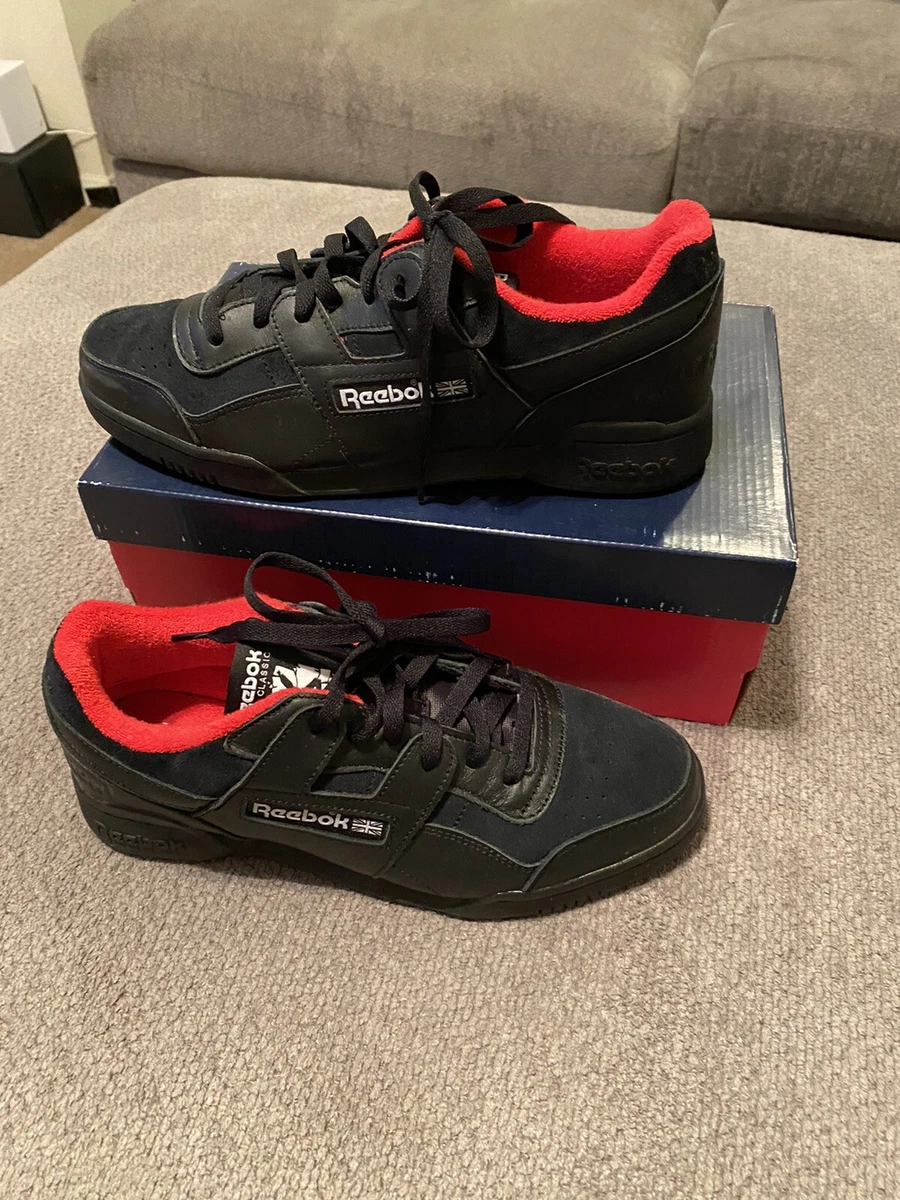 Size 9.5 Reebok Workout Plus Black 2760 Human Rights Edition GZ3817