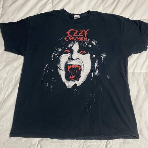 RARE T-shirt vintage OZZY OSBOURNE Speak of the Devil noir sabbat taille L
