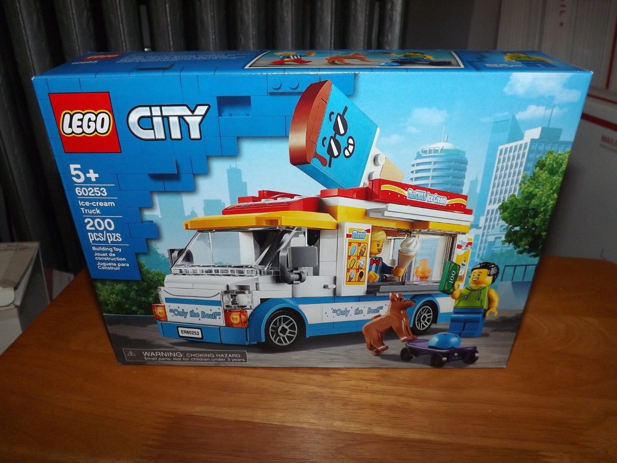 LEGO CITY 60253 ICE-CREAM TRUCK 200 PIECES NEW IN BOX 2020 | eBay
