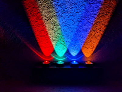 Four Colour Led LED Wall 4 Color Lights Modern Up Sconce Lighting Fixture Lamp | eBay