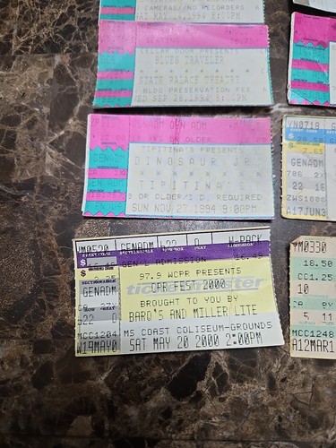11 VTG CONCERT TICKET STUBS PINK FLOYD DINOSAUR JR 311 PRIMUS MINISTRY 1990'S - Picture 11 of 12