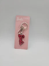 NEW Mattel Barbie Logo Keychain Purse Charm Backpack 2024