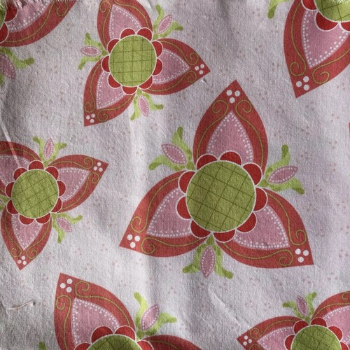 Cotton Fabric Lot Complimentary Colors & Patterns 8+ Yards - Picture 6 of 7