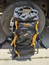 Rokk Flat Iron Backpack Climbing Internal Frame Hiking Trail Camping