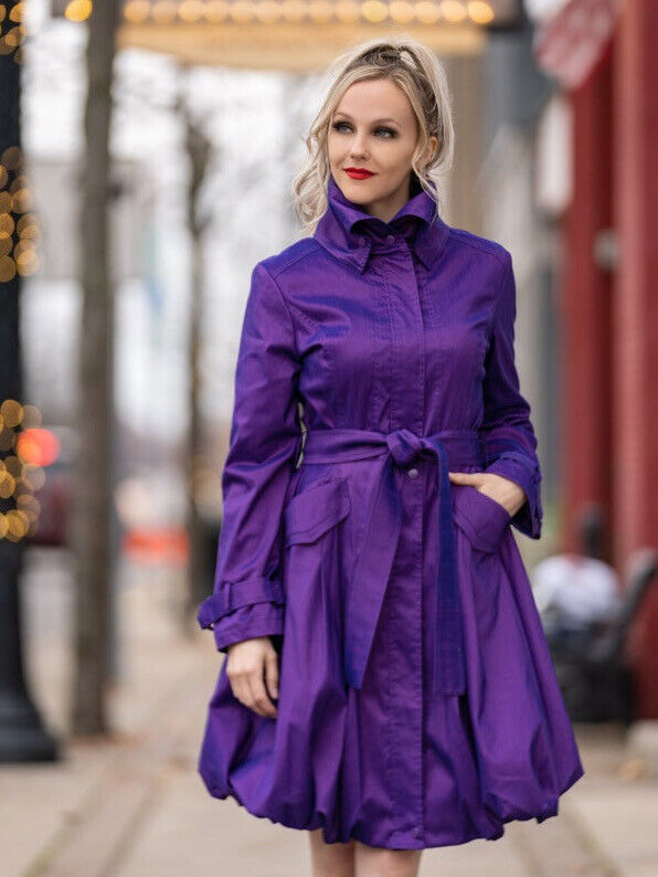 SAMUEL DONG BUBBLE COAT DRESS 11664 (VIOLET) | eBay SAMUEL DONG BUBBLE COAT DRESS 11664 (VIOLET) | eBay