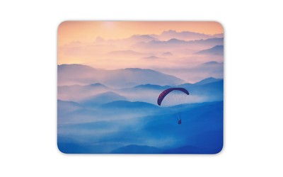 Schöne Gleitschirm Mausmatte Pad - Sonnenuntergang Wolken Gleiten Geschenk Computer #14167
