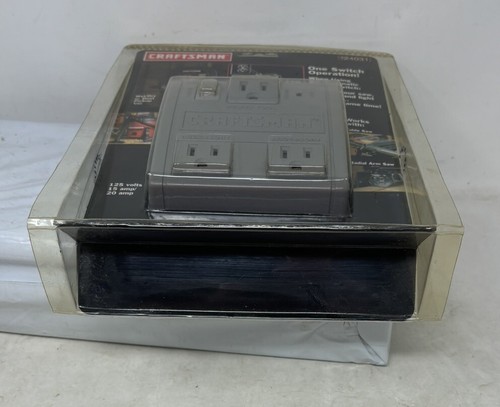 Neu versiegelt NOS 125VAC 15A Craftsman automatischer Netzschalter Stromabgriff 24031 NEU - Bild 10 von 10