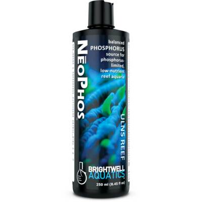 Brightwell Aquatics NeoPhos 250mL Balanced Phosphorus for Low Nutrient Reef Tank