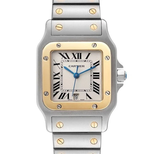 Cartier Tank - 32 mm, Stainless Steel, Yellow Gold
