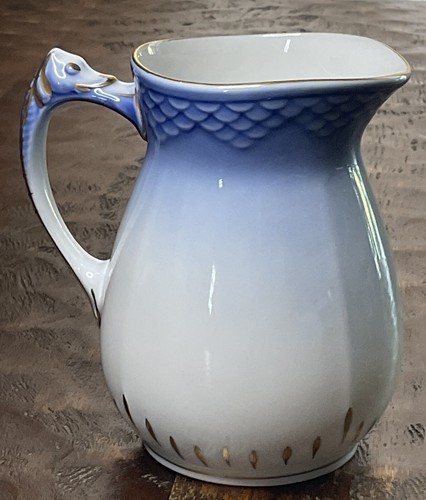 1950s Mini Seagull Creamer & Sugar Bowl w/Lid by Bing & Grondahl Made in Denmark - Picture 13 of 16