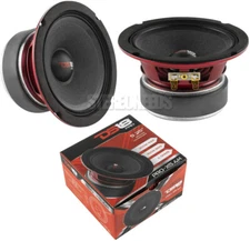 PAIR DS18 PRO-X5.4M 5.25" Midrange Speakers 4-Ohm 600 Watt Car Midbass Mid Range