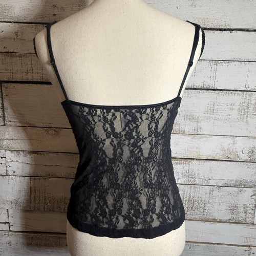 Vintage Victoria's Secret Sydney Large Top Carlson Bustier Pink Schwarz Trägertop - Bild 4 von 7
