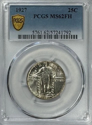 1927 Standing Liberty Quarter, MS 62 FH PCGS, NR
